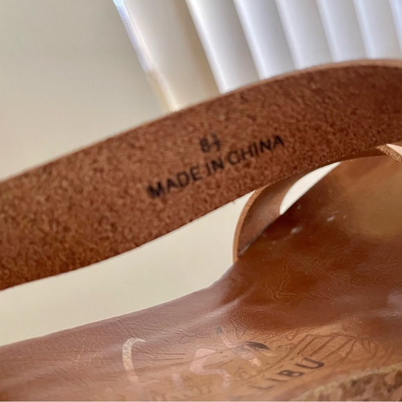 Malibu Blowfish Hakupu Cork Platform Strappy Sandal - Picture 5 of 8